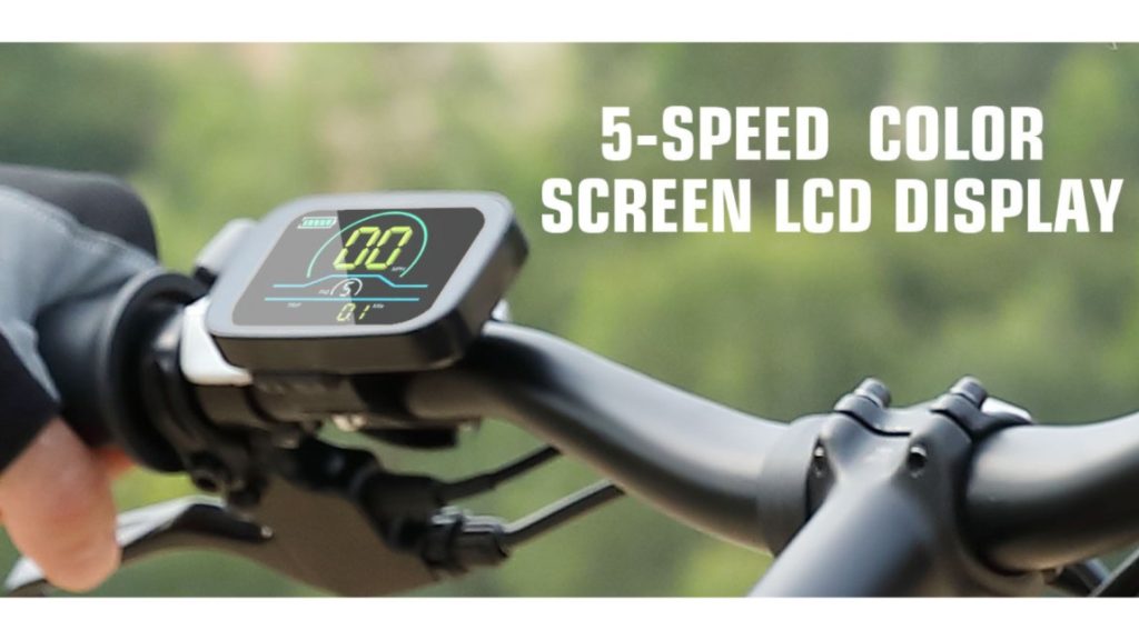 Ancheer electric mountain bike LCD display 
